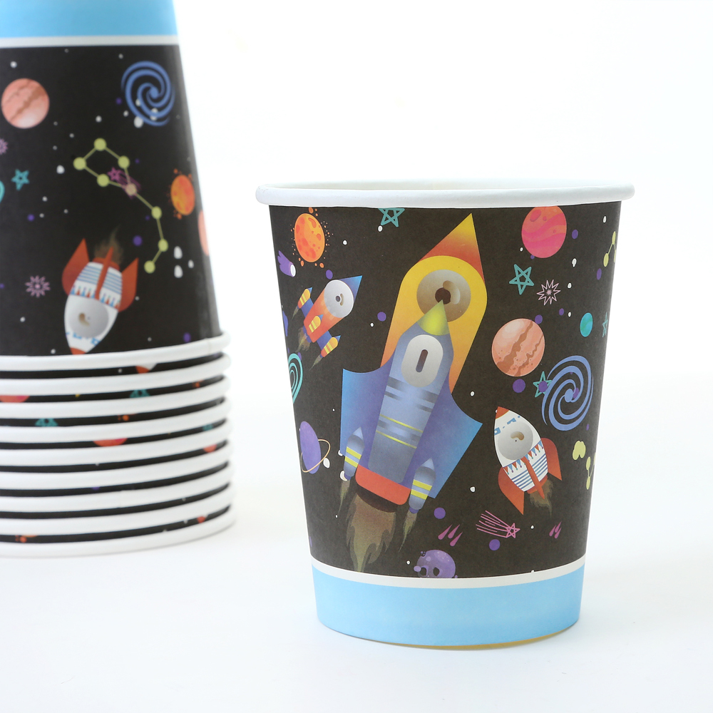 Party Set Rocket - For 6 People (50 Pieces)