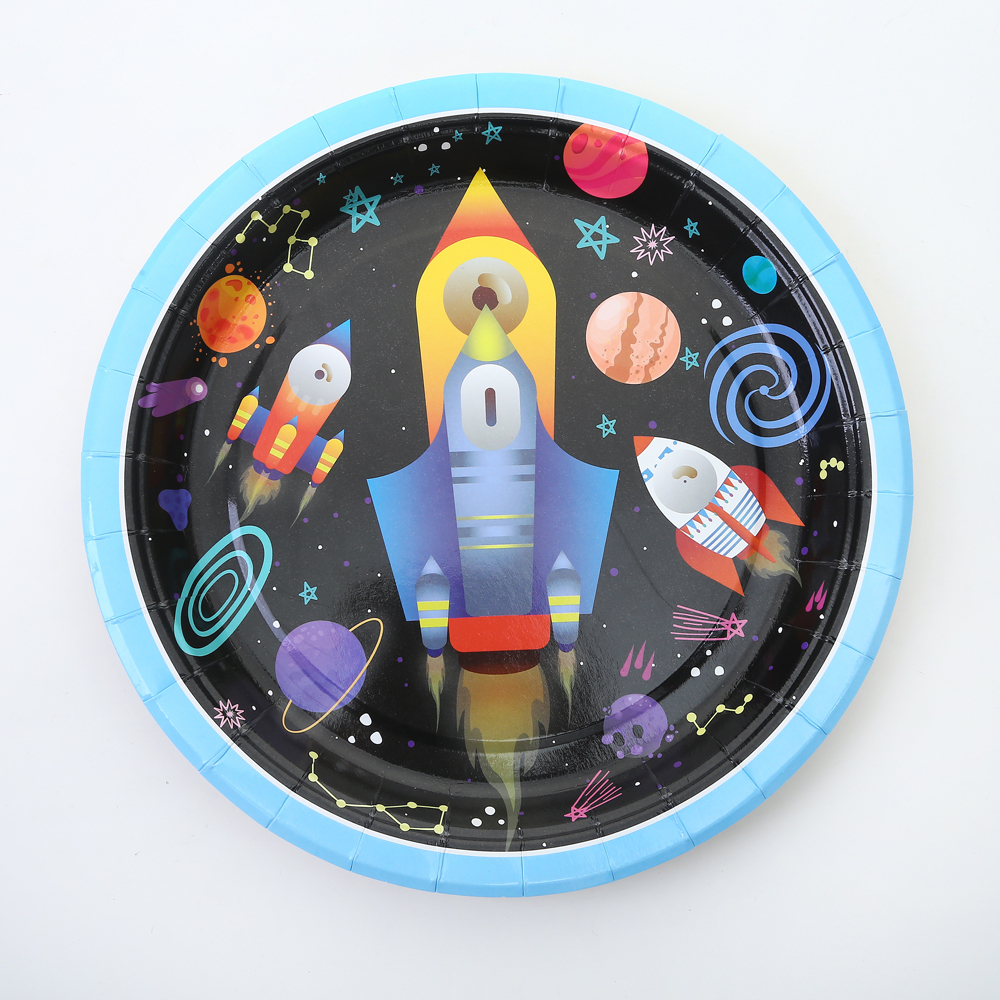 Party Set Rocket - For 6 People (50 Pieces)