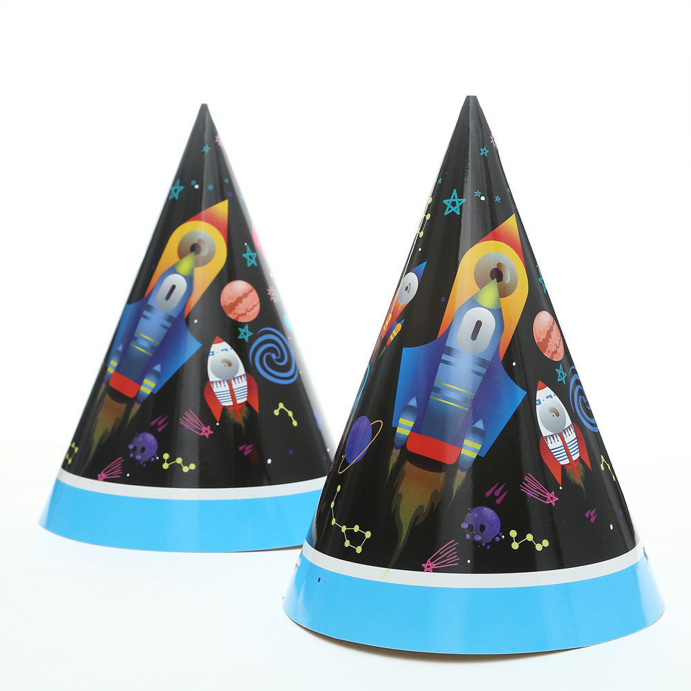 Party Set Rocket - For 6 People (50 Pieces)