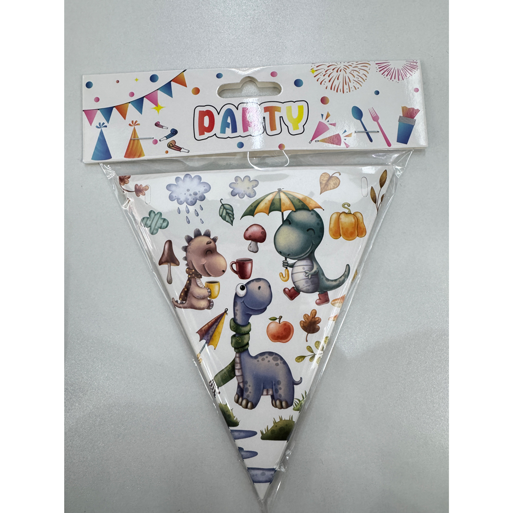Party Set Dinosaur - For 6 People (50 Pieces)