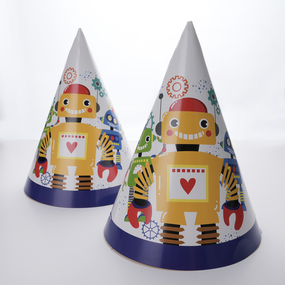 Party Set Robot - For 6 People (50 Pieces)