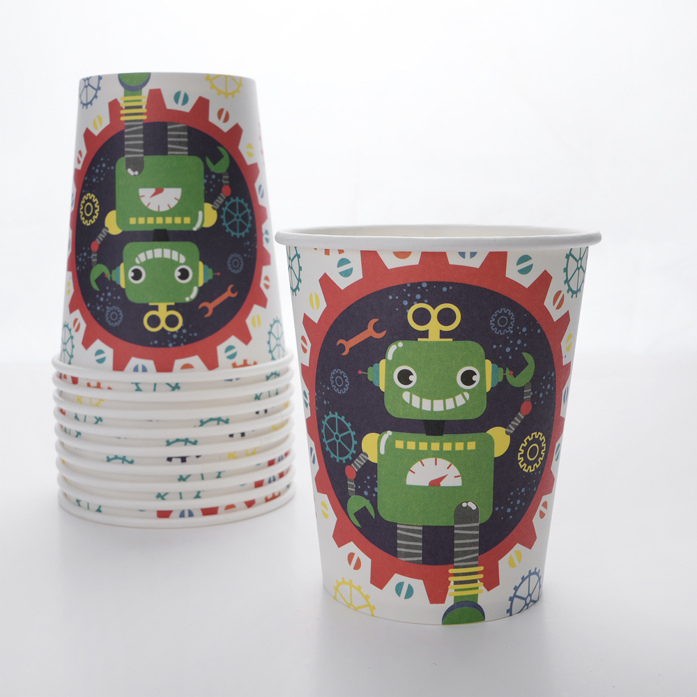 Party Set Robot - For 6 People (50 Pieces)