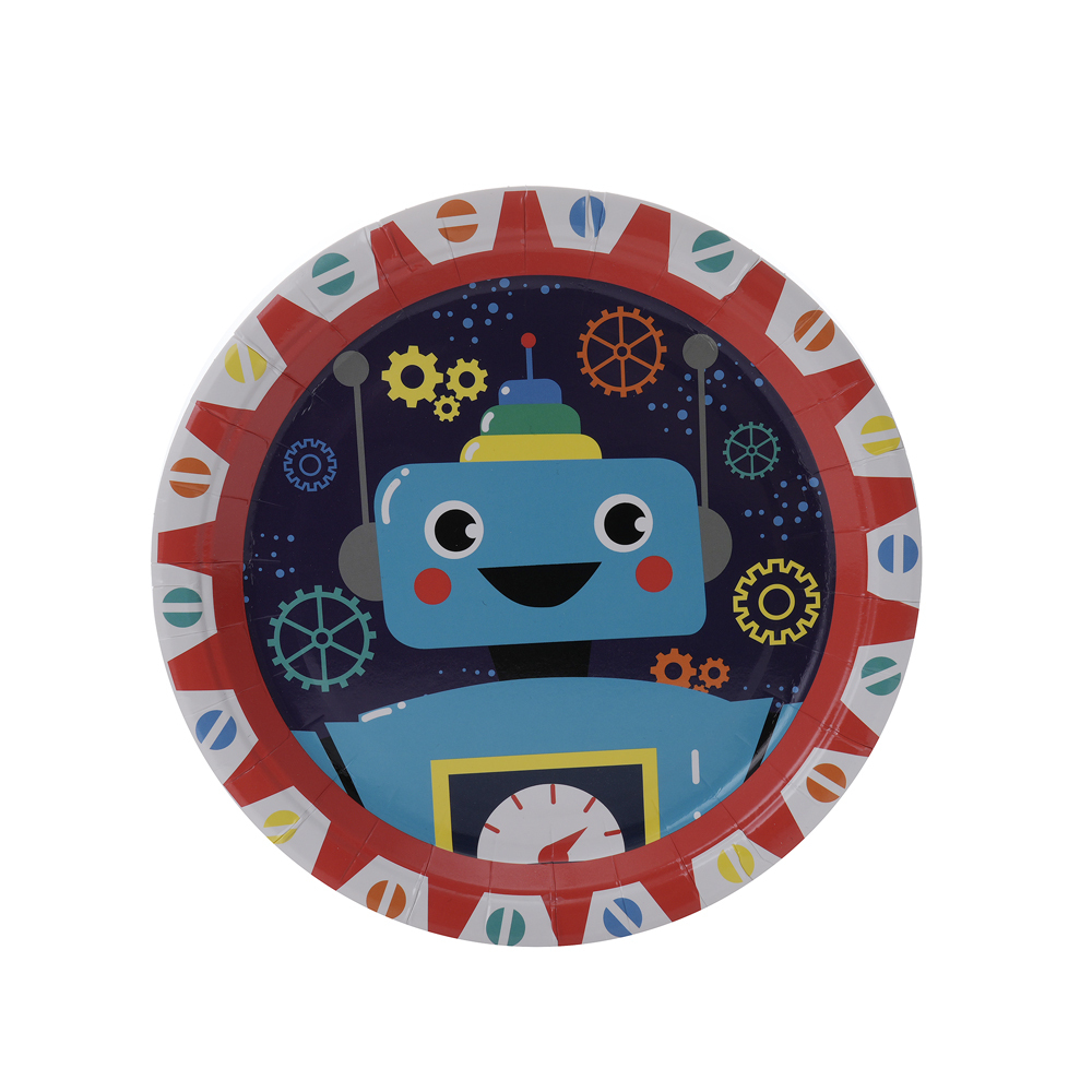 Party Set Robot - For 6 People (50 Pieces)