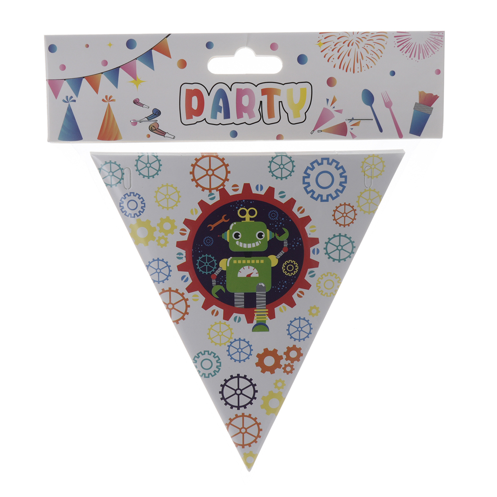 Party Set Robot - For 6 People (50 Pieces)