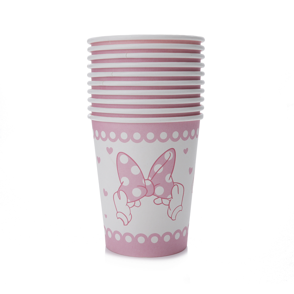 Party Set Pink Lady Happy Birthday - For 6 People (50 Pieces)