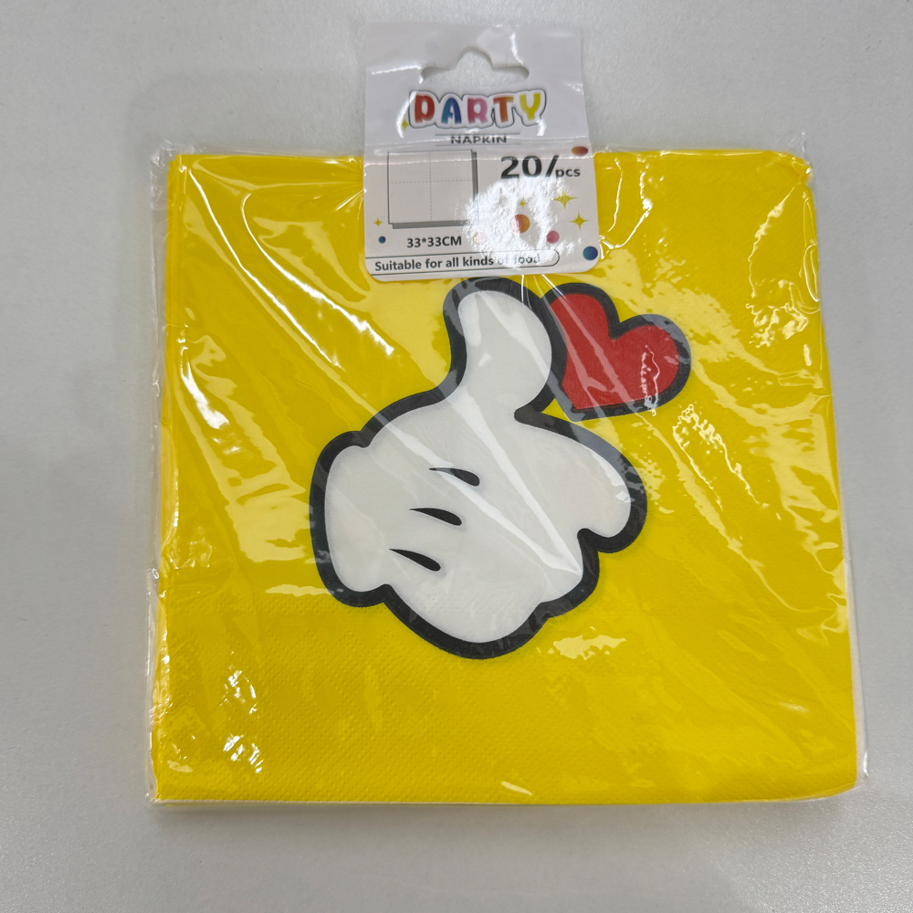 Πάρτυ Σετ Μίκυ Μάους Mickey - 6 Ατόμων (50 Τεμάχια)