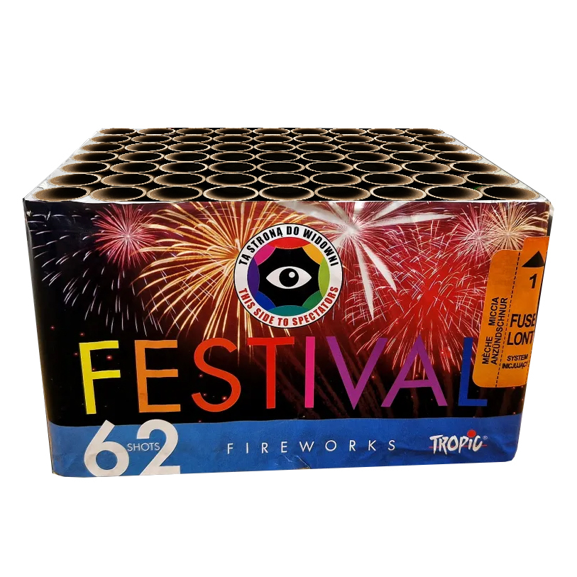 Πυροτεχνήματα 62 Βολών TB128 Festival