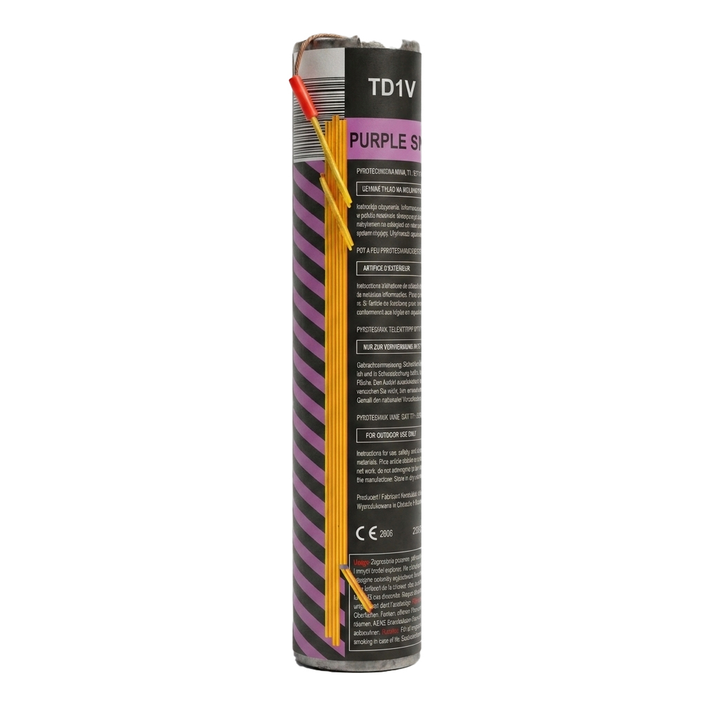 Κανονάκι Ημέρας Χρωματιστού καπνού (Μωβ) - TD1V Tropic