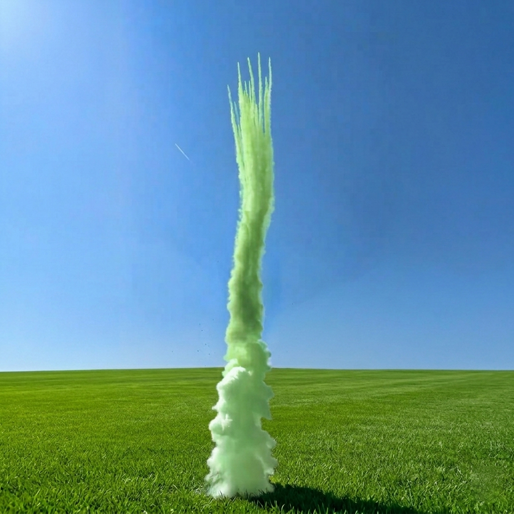 Colored Smoke Day Cannon (Green) - TD6G Tropic