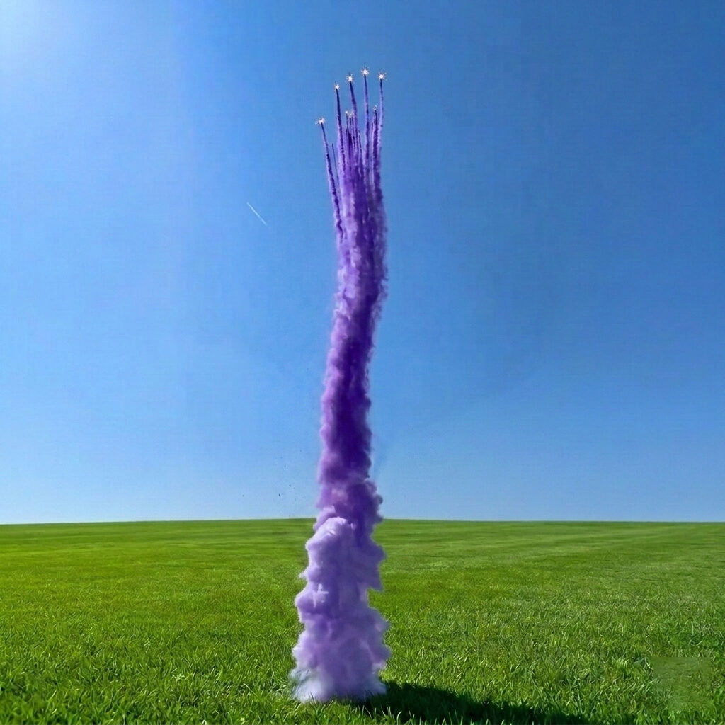 Colored Smoke Day Cannon (Violet) - TD6V Tropic