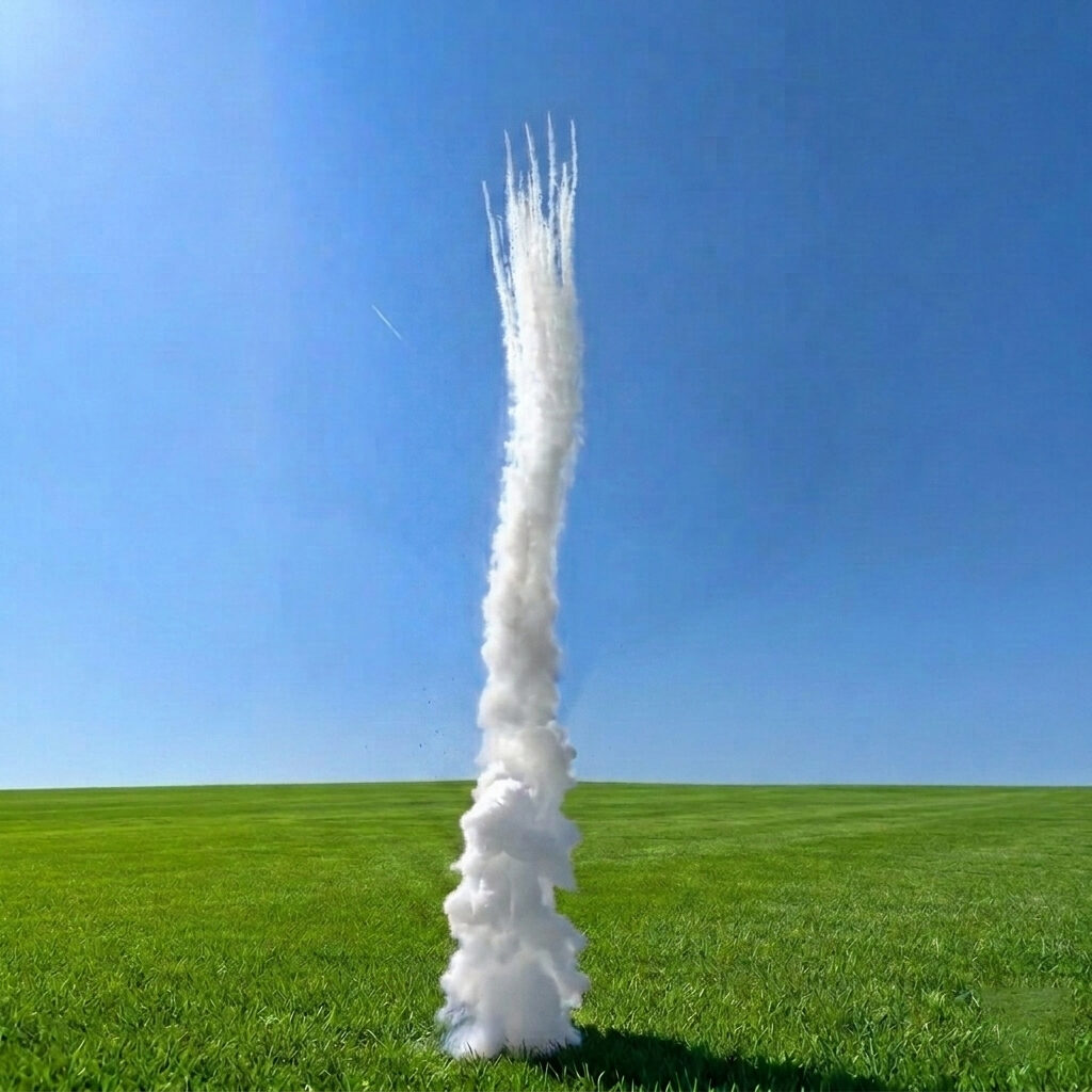 Colored Smoke Day Cannon (White) - TD6W Tropic