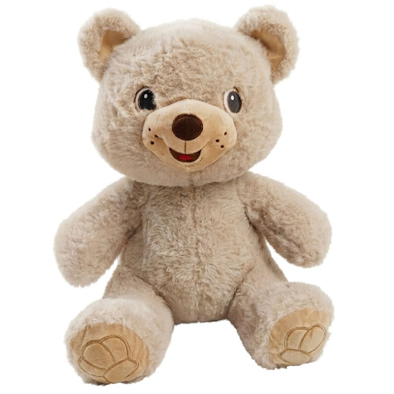 Stuffed Toy Bear Winter Idol 35cm x 45cm Height Sitting