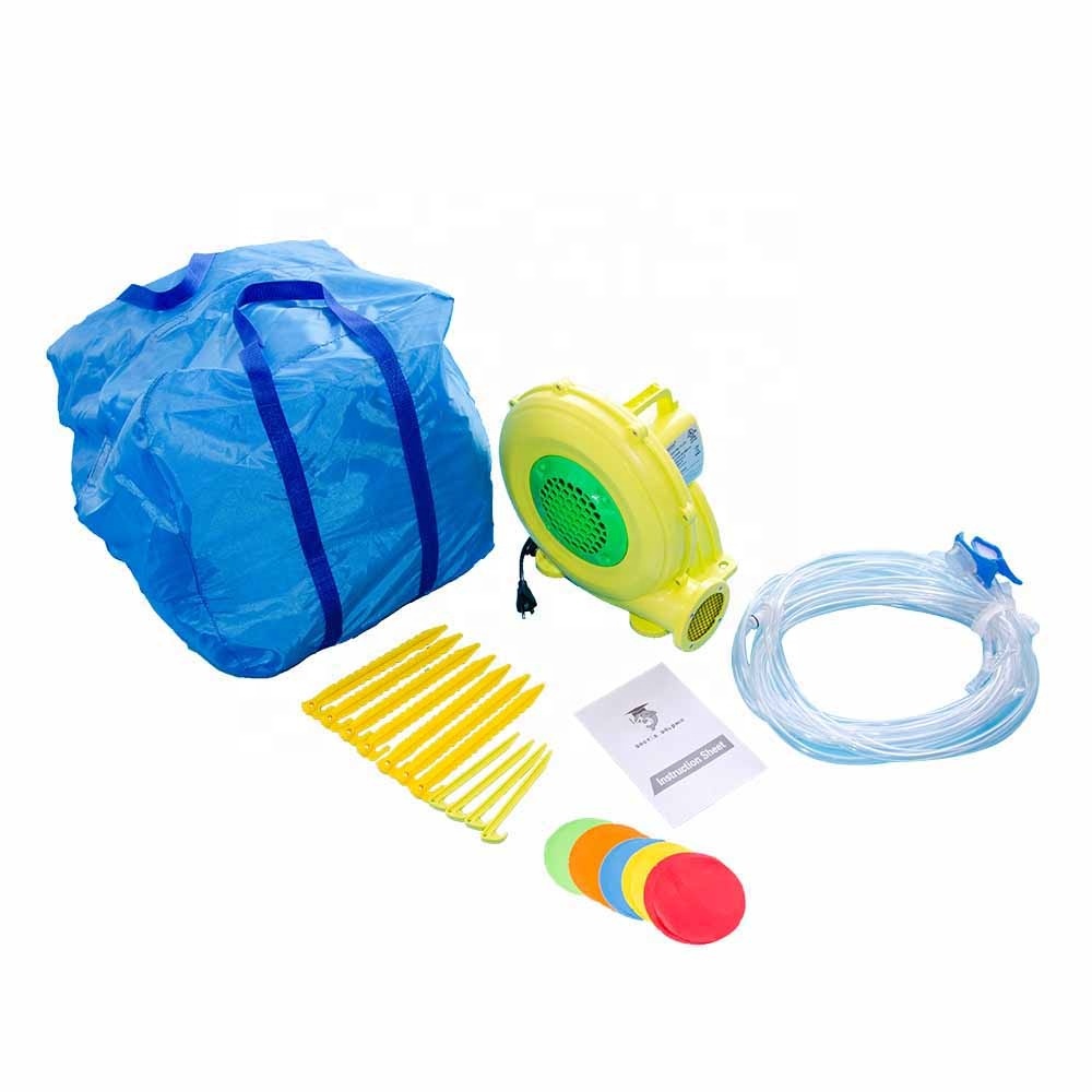 Inflatable Toy Train Design Trampoline and Slider 