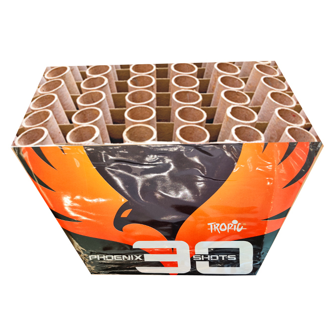Πυροτεχνήματα 30 βολών βεντάλια TW11 Phoenix Tropic