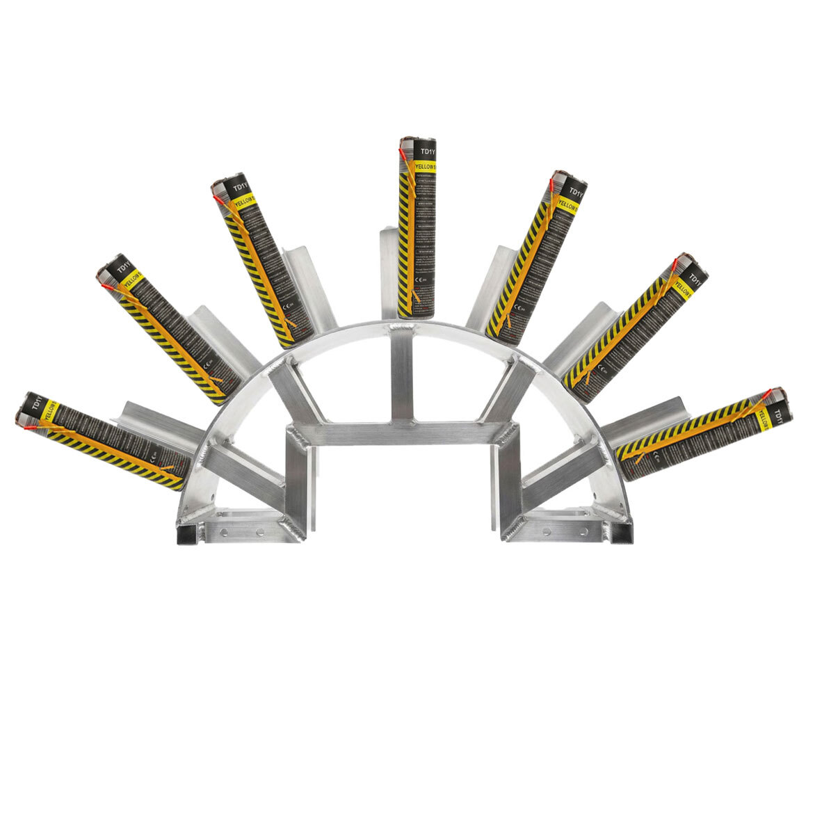 Base for Fireworks Aluminum 7 Positions