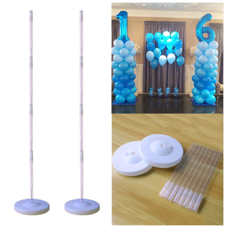 Base plastic big size for balloons 1,2m height