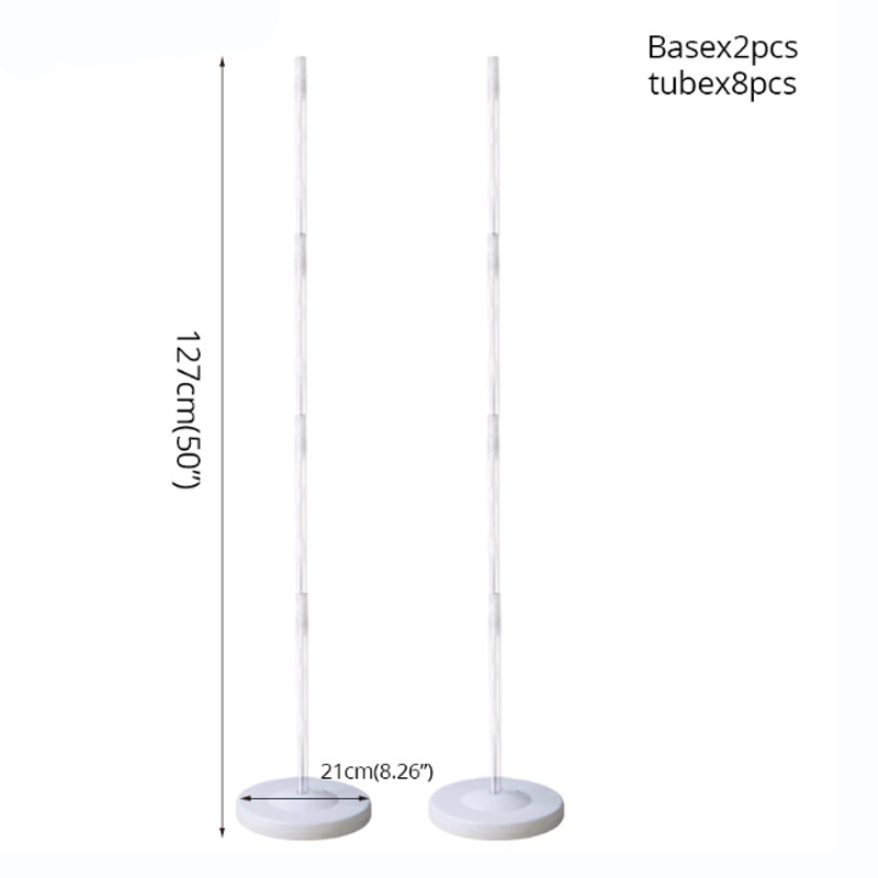 Base plastic big size for balloons 1,2m height
