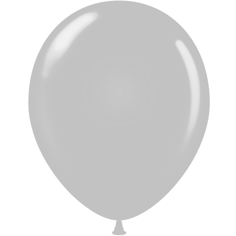 Μπαλόνι 12'' (30cm) Γκρι Vintage (25 Tεμάχια) - Marco Polo Quality Balloons 3