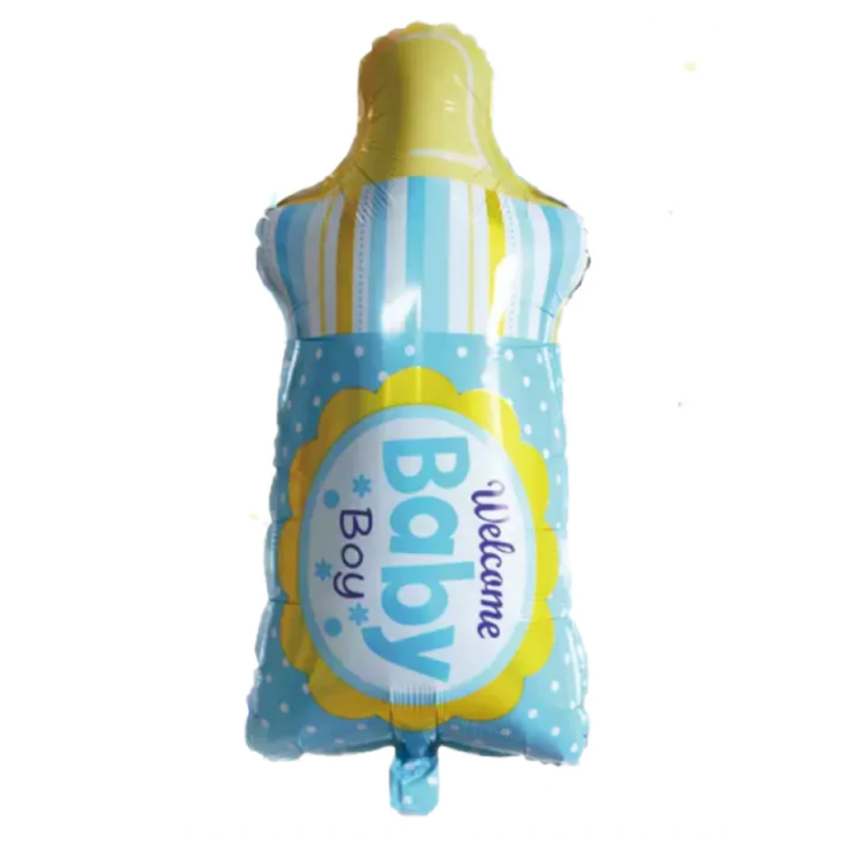 Balloon Baby Bottle Welcome Baby Boy 100cm