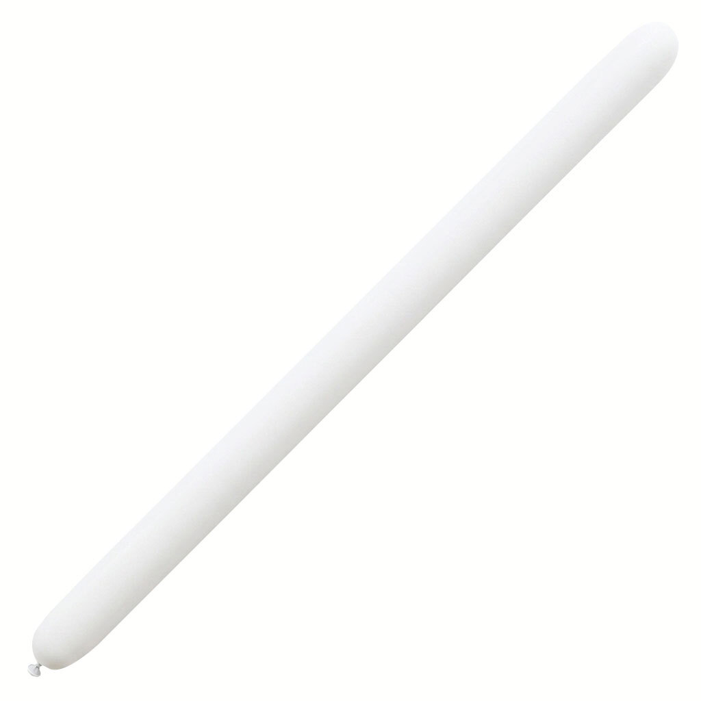 Μπαλόνι 260 κατασκευής (Modelling) Λευκό S14 (50 Tεμάχια) - Marco Polo Quality Balloons