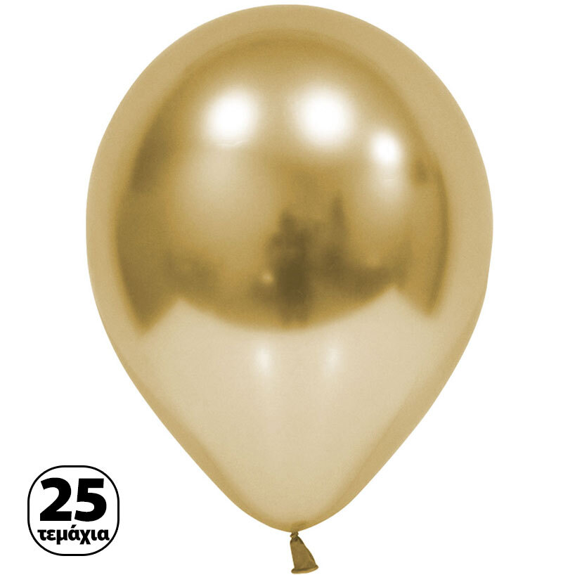 Μπαλόνι 12'' (30cm) Χρυσό Bronze Chrome (25 Tεμάχια) - Marco Polo Quality Balloons