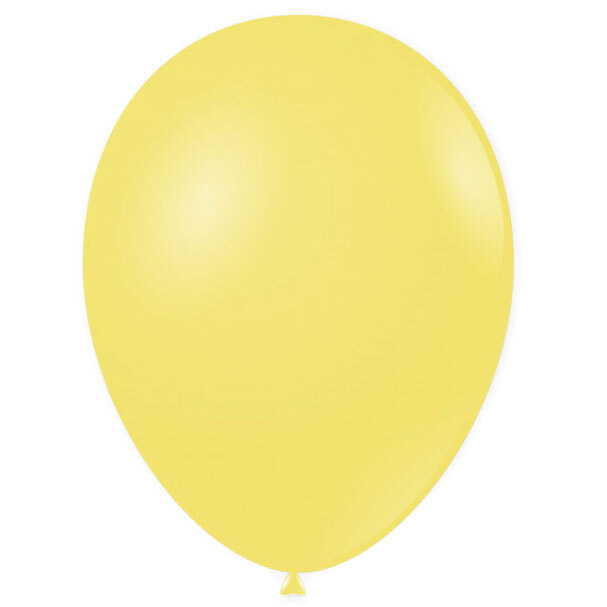 Balloon 12 inches Macaron Mustard yellow 100 pcs