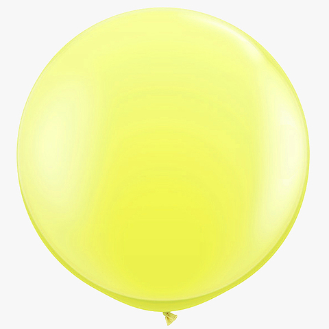 Μπαλόνια latex κίτρινο 18 ιντσών, 45cm (1 Τεμάχιο)